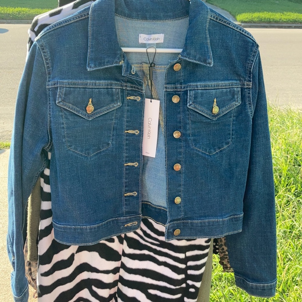 Calvin Klein denim jean jacket